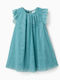 Girls Sleeveless Green Dress