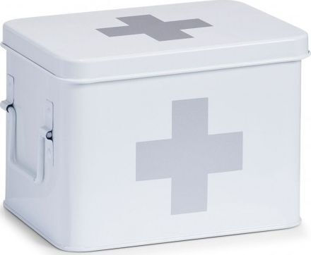 Zeller Metallic First Aid Box