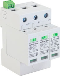 Els Тип 2 Клас C 4p 20/40ka Ограничител Фотоволтаици 1000 1200v Elpv3-1000 Els Тип 2 Клас C 4p 20/40ka Ограничител Фотоволтаици 1000 1200v Elpv3-1000