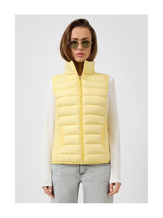 s.Oliver Women's Cardigan in Yellow Colour