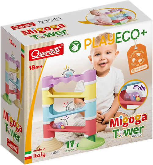 Quercetti Baby Activity Toy with Sounds for 18+ Months