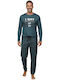 Collection Winter Checked Men's Cotton Pyjama Pants Petrol