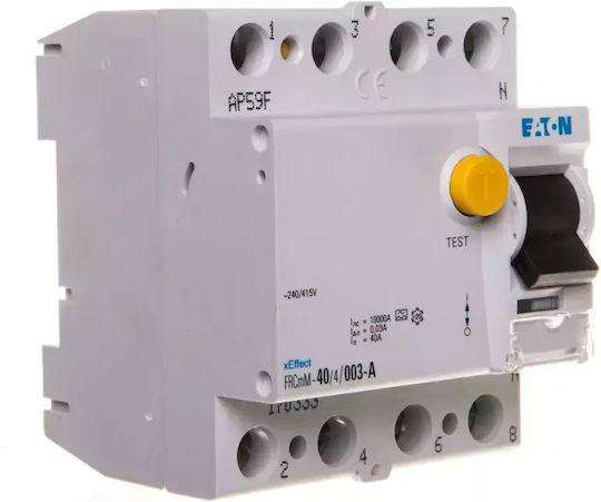 Differential Switch 4p 40a 0,03a Type A Frcmm-40 4 003-a 170333
