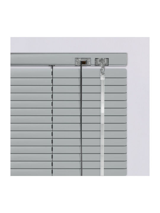 Elite Blinds 846360 Aluminum Blinds in Gray Color P100xH200cm