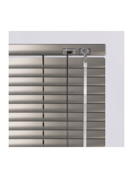 Elite Blinds 836789 Aluminum Blinds in Gray Color P100xH100cm