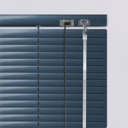 Elite Blinds 846267 Щора За Засенчване От Алуминий В Син Цвят Ширина 100xВисочина 200см