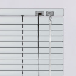 Elite Blinds 836101 Aluminum Blinds White MHB-5801 100x150 cm