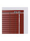 Elite Blinds 836437 Στόρι Σκίασης Αλουμινίου σε Κόκκινο Χρώμα Π100xΥ100εκ.