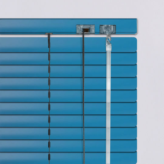 Elite Blinds 836274 Aluminum Blinds in Light Blue Color P100xH100cm
