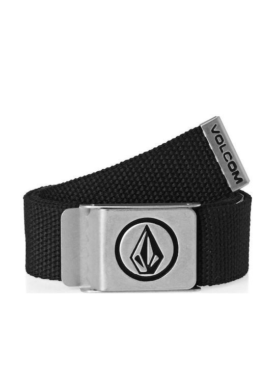 Volcom Мъжки Колан Имам Черен