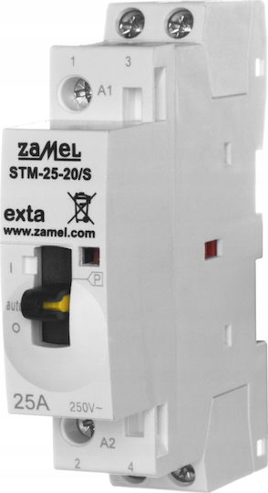 Control Manual Modular Pentru Contactori Instalare 25A 2xNO 230V AC Tip STM-25-20/S EXT10000287