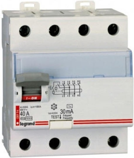 Differential-rigged Switch 4p 40a 0,5a Type Ac P304 Tx3 411738