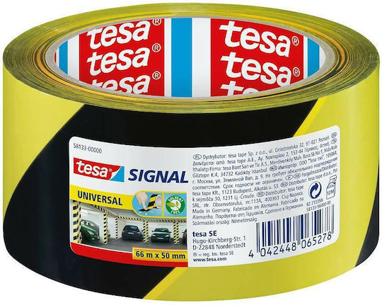 Tesa Adhesive Tape Yellow 66m 6pcs 4042448065278