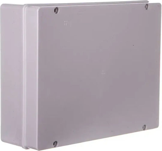 Elettrocanali Surface-mounted Box Self-gasnaca Cover Cover 960 Degree C Series 410a Ip56 380 X 300 X 120 Grey Ec410c9a