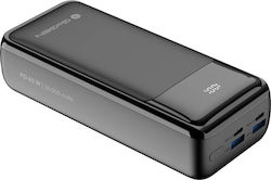 GoGEN 30000mAh 65W Schwarzer Power Bank GoGEN 30000mAh 65W Schwarzer Power Bank