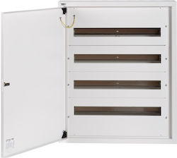 Metal Modular Switchgear 4x24 Surface Mounted Ip30 N+pe I Class Door White Kp-db-i-ms-424 White 32638 Metal Modular Switchgear 4x24 Surface Mounted Ip30 N+pe I Class Door White Kp-db-i-ms-424 White 32638