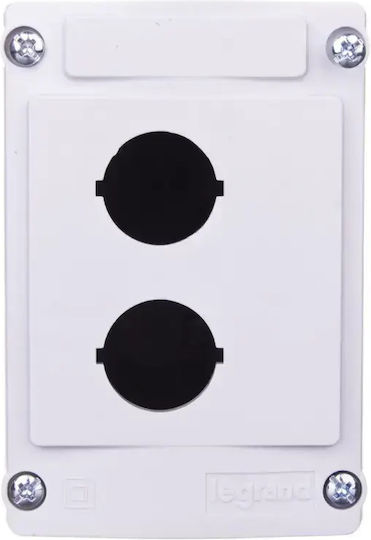 Carcasă Casetă 2 Orificii 22mm Gri Ip66 024202