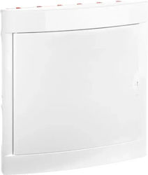 Flush-mounted Switchgear 2-way 24-modul Ip40 Door White/90911424