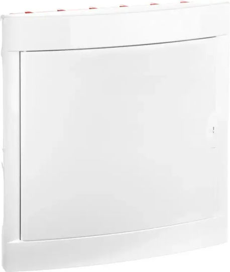 Flush-mounted Switchgear 2-way 24-modul Ip40 Door White/90911424