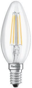 Radium Λάμπα LED 4.2W για Ντουί E14 Θερμό Λευκό