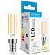 Modee Lighting LED Glühbirne 4W 76mm für E14 Glühbirnensockel und Form G45 Naturweiß