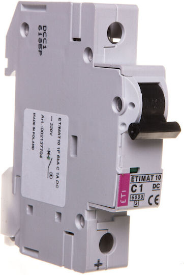 Adapter Switch 1p C 1a 6ka Dc Etimat10 002137704