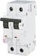 Power Switch 2p C 1.6a 6ka Dc Etimat10 002138707