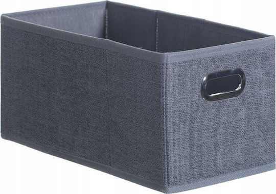 5Five Stoff Aufbewahrungsboxen Grau 15x31x15cm