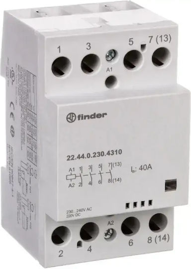 Finder Rail Switch 230V 40A