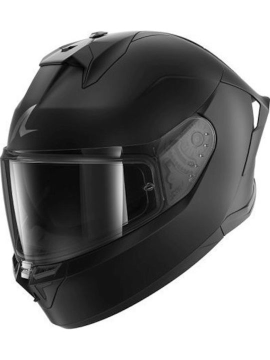 Shark Cup Blank Black Matt Κράνος Μηχανής Full Face ECE 22.06 με Pinlock