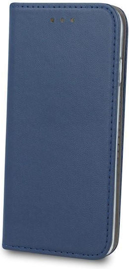 NetOne Back Cover Din Silicon / Piele Artificială Albastru Marin Xiaomi 15