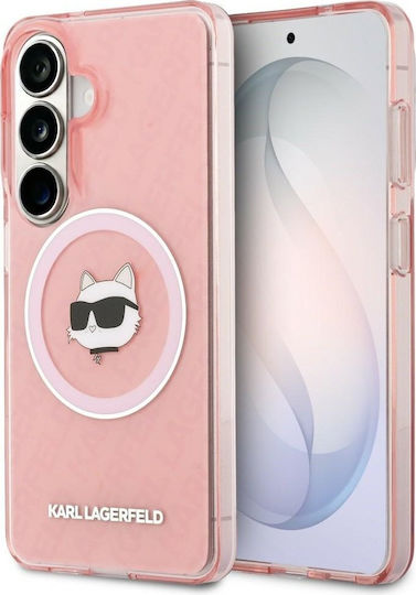 Karl Lagerfeld Karl Lagerfeld Handyhülle Rückseite Silikon Kunststoff Rosa Für Galaxy S26+