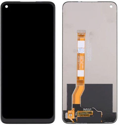 Екран Grade A със сензорен механизъм за Realme 8i / 9i (Черен)