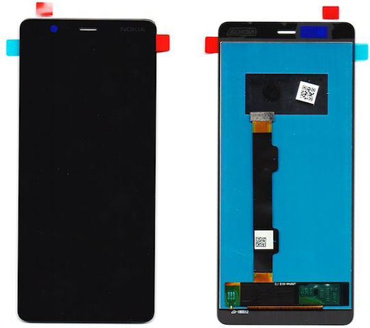 Grade A Screen with Touch Mechanism for Nokia 5.1 Black