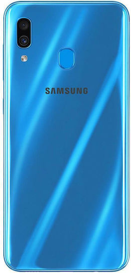 Samsung Galaxy A30 Battery Cover Blue Original