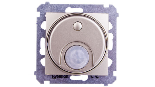 Simon 54 Motion Sensor Connector 20-500w Matte Dcr10t.01/44