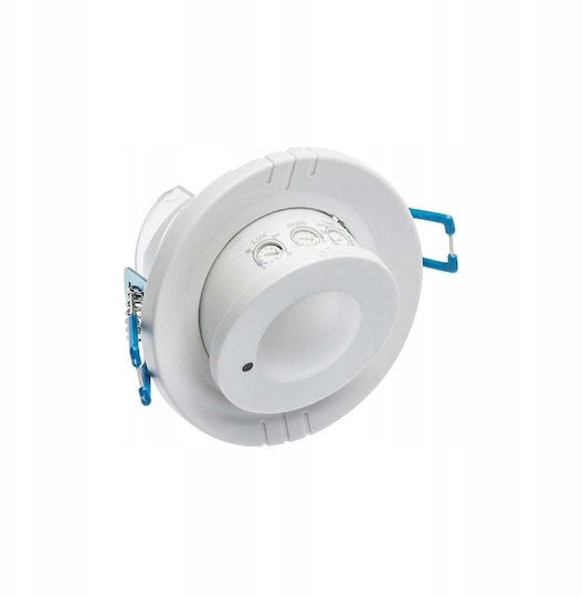 Senzor de Mișcare cu Microunde Cm-15 Ac220-240v 50/60hz 360 Ip20 Compatibil Led Îngropat Alb