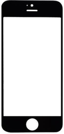 Apple iPhone 5s Glas Bildschirmlinse Ersatz Schwarz Hochwertig Oem