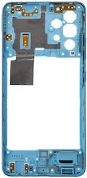 Samsung A325f Galaxy A32 Lte Middle Cover Frame Blue Original Samsung A325f Galaxy A32 Lte Middle Cover Frame Blue Original
