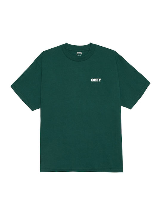 Obey Tricou Verde