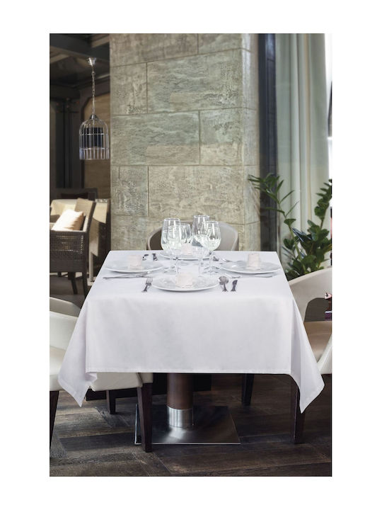 Valento Τραπεζομάντηλο Dinner White 142x142εκ.