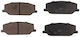 Front Brake Pads Suzuki Jimny 98-> Samurai Sj410 5511070a00 5511070a00000 5511080020 191994-10734