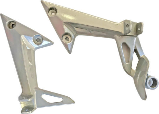 Βασεις Μαρσπιε Συνοδηγου Yamaha Crypton-x 135 Δειξια Αριστερη Ασημι