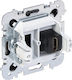 Elektro Plast Πρίζα HDMI σε Μαύρο χρώμα 4191-19