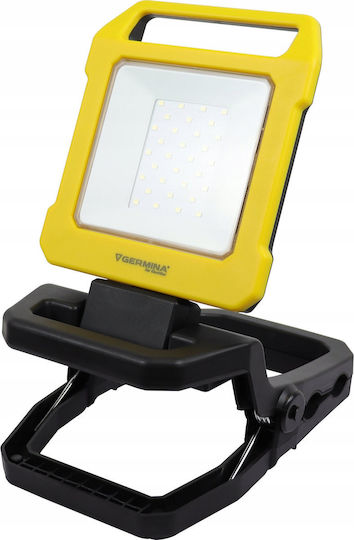 Hercules 10w 700lm 350lm 6500k Ip54 Rechargeable Led Workshop Lamp Powerbank Function Gw-0034