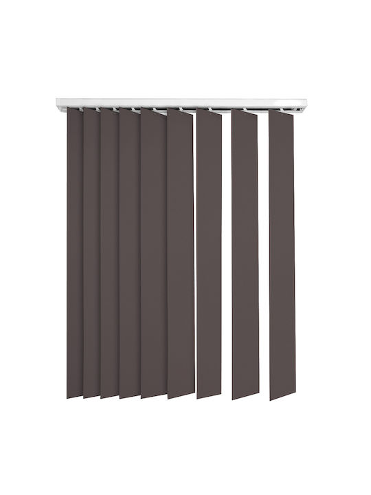 Elite Blinds 625072 Στόρι Σκίασης Υφασμάτινο σε Καφέ Χρώμα Π100xΥ100εκ.