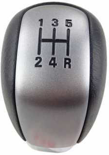 Shift Knob Gear Lever Suzuki Grand Vitara JB '06 5 Speed 12345R Silver