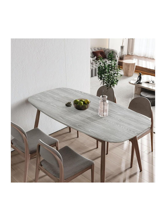Selbstklebender Film Möbel Wandarbeitsplatte Abdeckung 44x300 Cm Grau Holz