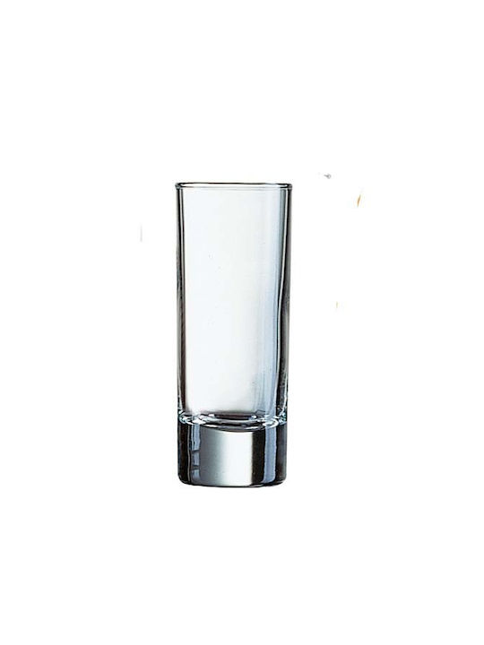 Arcoroc Islande Liqueur/Ouzo Glass Set Shooters Made of Glass 12 Pieces
