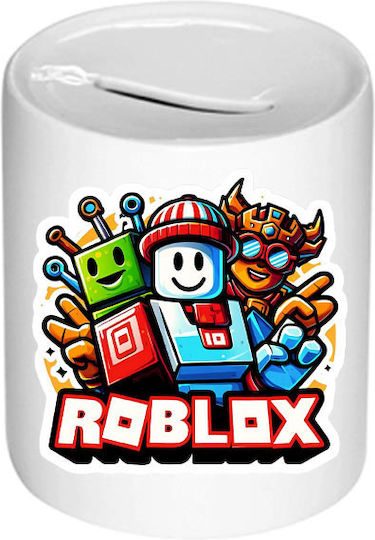 Детски Касичка Бял Roblox